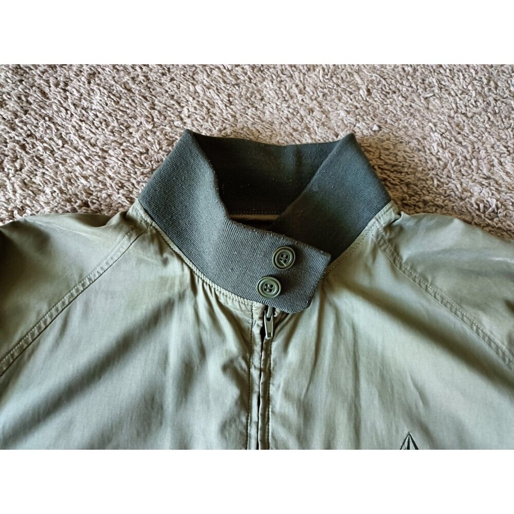 Vintage Volcom Utility Jacket Men's XL Green Full Zip Long Sleeve - Picture 3 of 10